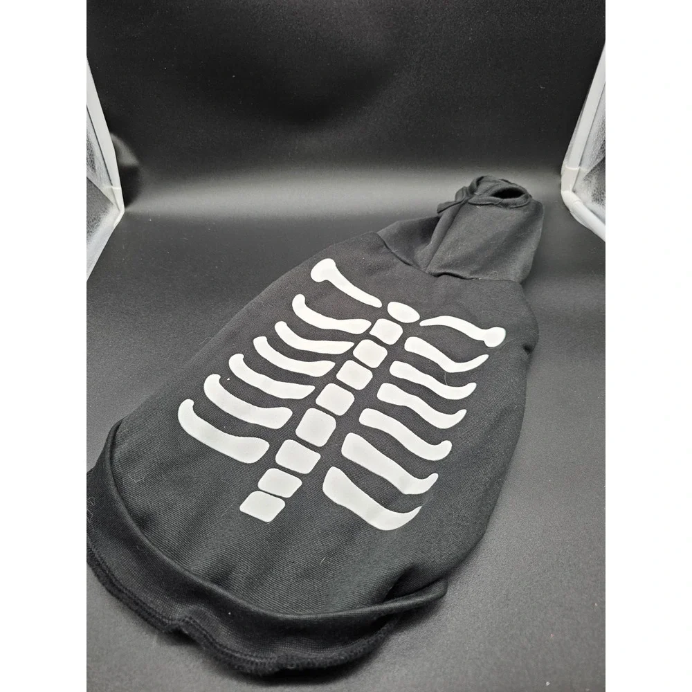 Skeleton Dog Halloween Costume Hoodie Small Dog‎